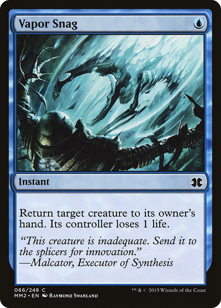 Vapor Snag (MM2-066) [Modern Masters 2015] Foil