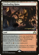 Foreboding Ruins (PRE-272S) [Shadows over Innistrad Promos] Foil