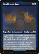Candlekeep Sage (Foil Etched) (CLB-482) [Commander Legends: Battle for Baldur's Gate] Foil