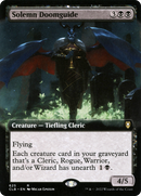 Solemn Doomguide (Extended Art) (CLB-625) [Commander Legends: Battle for Baldur's Gate]