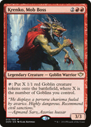 Krenko, Mob Boss (DDN-015) [Duel Decks: Speed vs. Cunning]