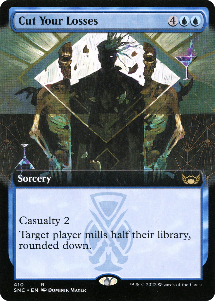 Cut Your Losses (SNC-410) [Streets of New Capenna]: (Extended Art) Foil
