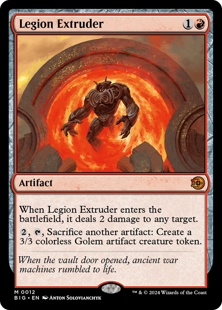 Legion Extruder (BIG-012) [The Big Score] Foil