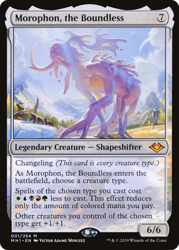Morophon, the Boundless (PPMID-01P) [Promo Pack: Modern Horizons Promos]