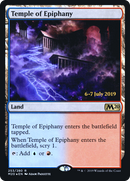 Temple of Epiphany (M20) (PRE-253S) [Core Set 2020 Promos] Foil