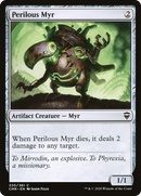 Perilous Myr (CMR-330) [Commander Legends]