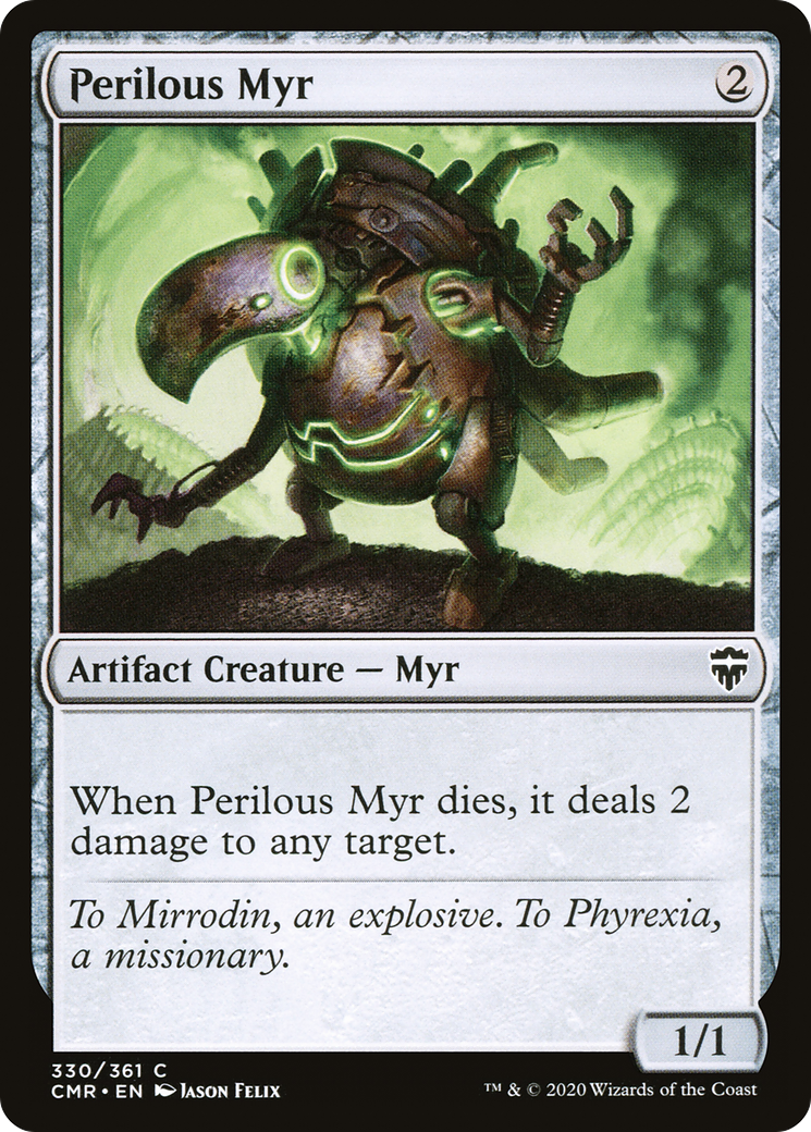 Perilous Myr (CMR-330) [Commander Legends]