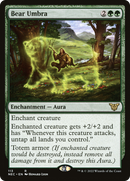 Bear Umbra (NEC-113) [Neon Dynasty Commander]