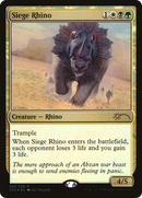 Siege Rhino (UMP-005) [Magic Origins Clash Pack] Foil