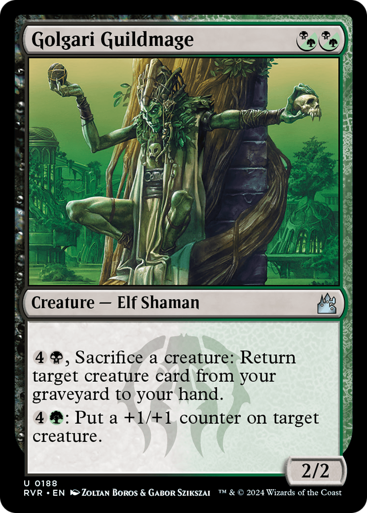 Golgari Guildmage (RVR-188) [Ravnica Remastered]