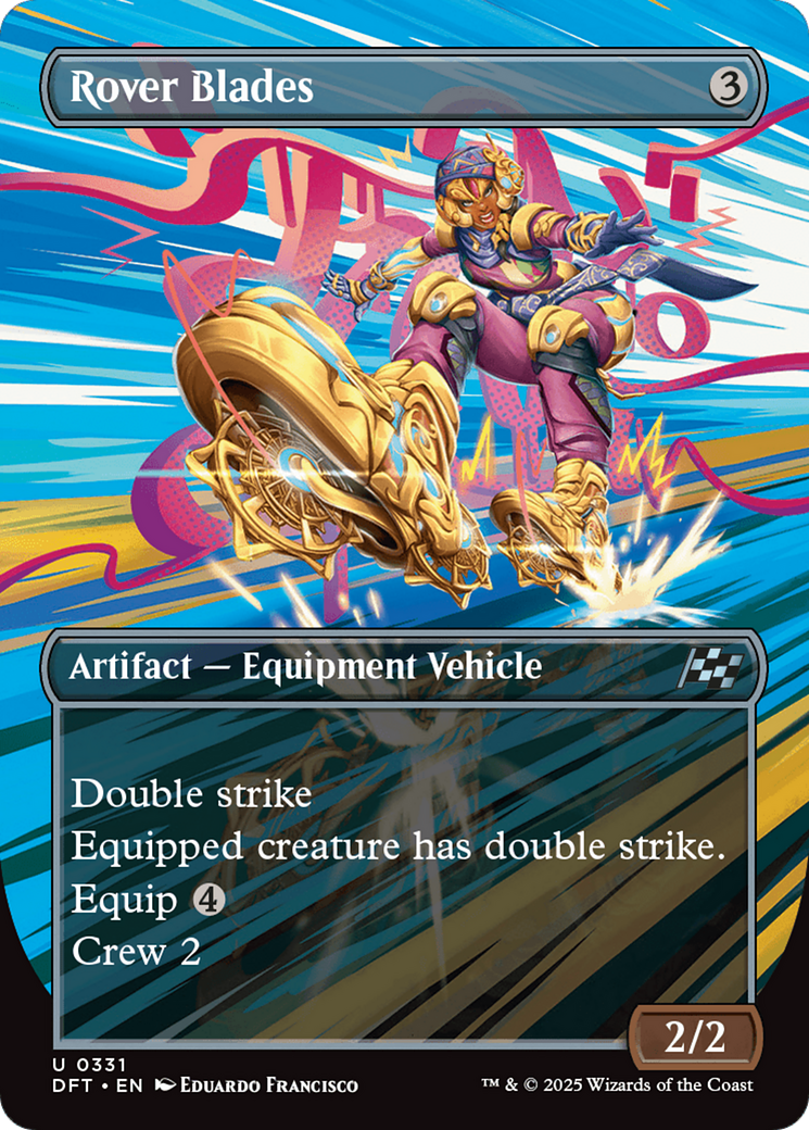 Rover Blades (DFT-331) [Aetherdrift] (Borderless) Foil