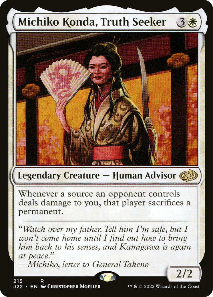Michiko Konda, Truth Seeker (J22-215) [Jumpstart 2022]