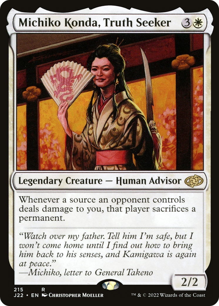 Michiko Konda, Truth Seeker (J22-215) [Jumpstart 2022]