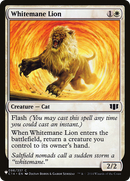 Whitemane Lion (LIST-C14-96) [The List]