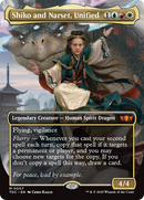 Shiko and Narset, Unified (TDC-007) [Commander: Tarkir: Dragonstorm] (Borderless)