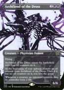 Archfiend of the Dross (ONE-304) [Phyrexia: All Will Be One]: (Showcase) (Borderless)