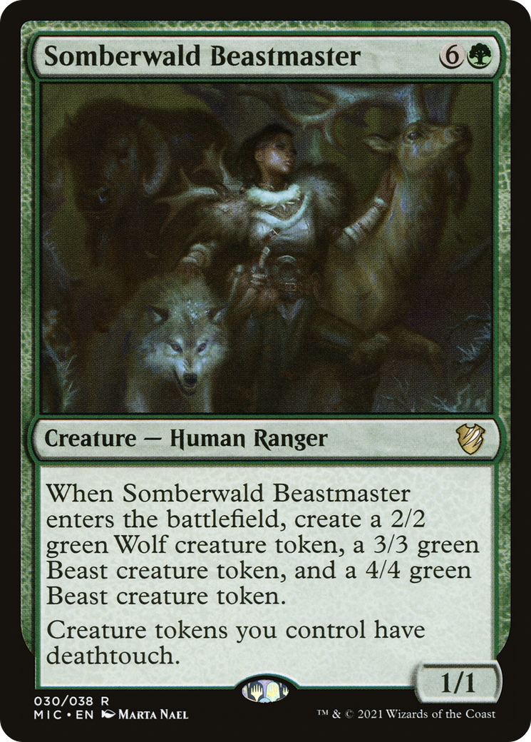Somberwald Beastmaster (MIC-030) [Midnight Hunt Commander]
