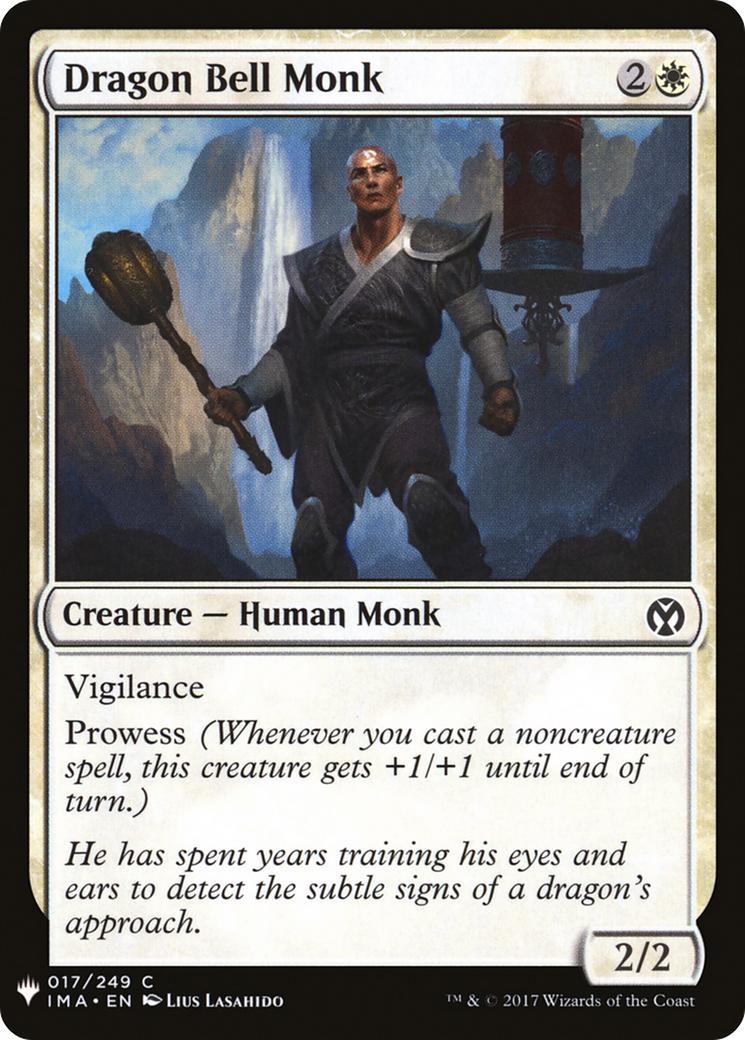 Dragon Bell Monk (LIST-IMA-17) [The List]