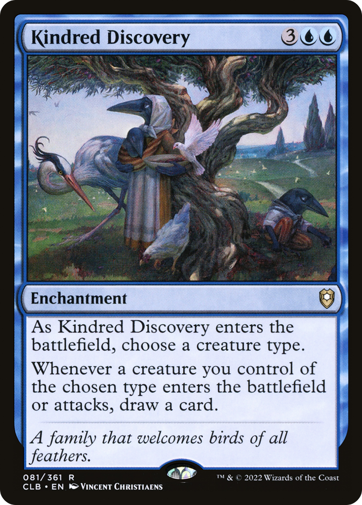 Kindred Discovery (CLB-081) [Commander Legends: Battle for Baldur's Gate]