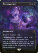 Necropotence (WOT-094) [Wilds of Eldraine: Enchanting Tales] (Borderless) Foil