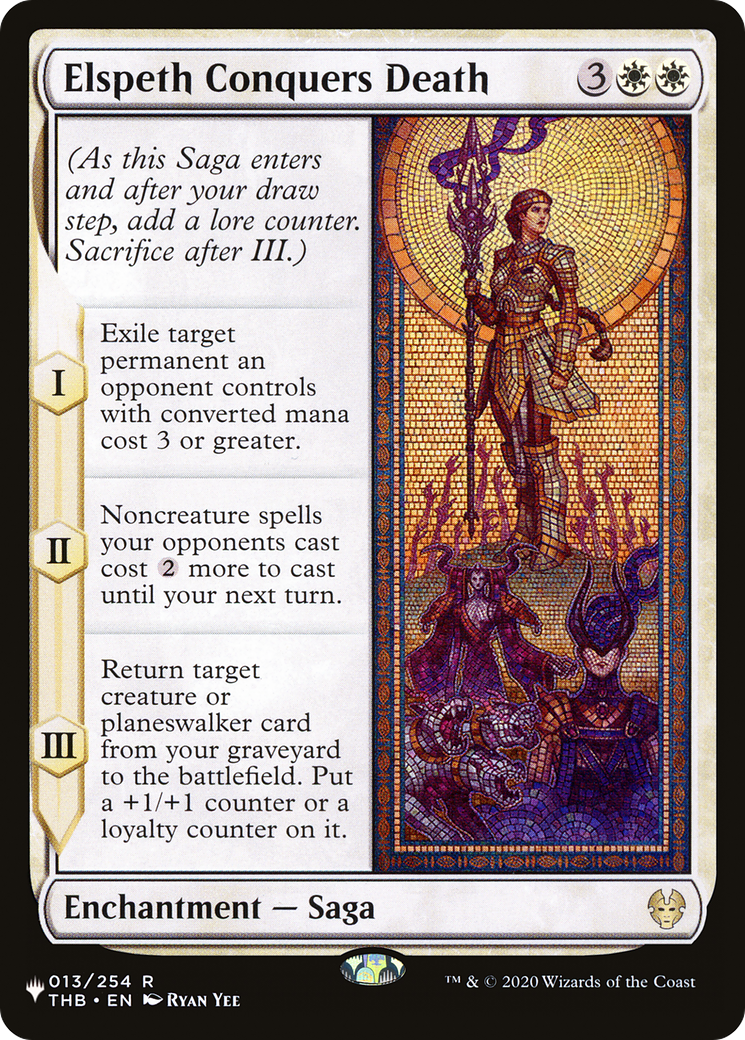 Elspeth Conquers Death (LIST-THB-13) [The List]