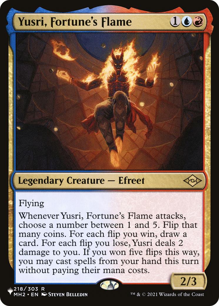 Yusri, Fortune's Flame (LIST-MH2-218) [The List]