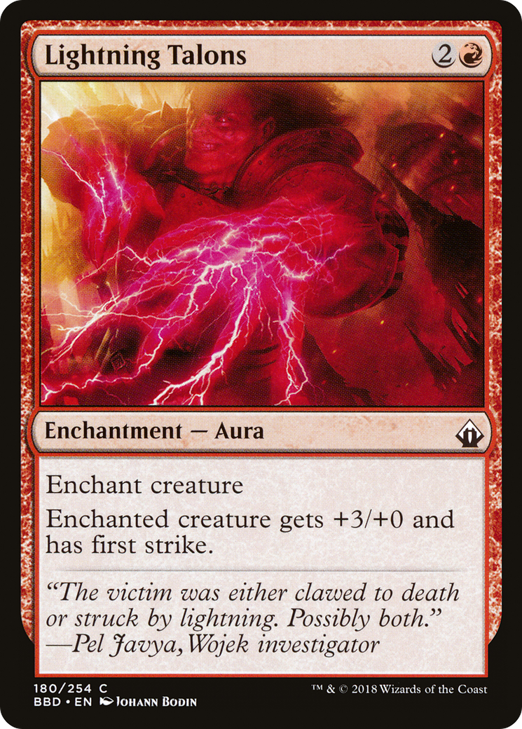 Lightning Talons (BBD-180) [Battlebond]