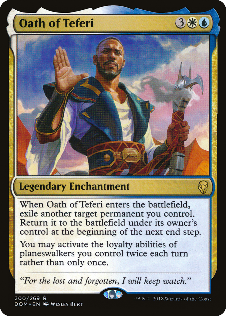 Oath of Teferi (DOM-200) [Dominaria]