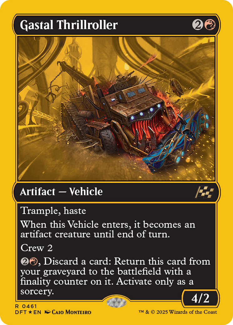 Gastal Thrillroller (DFT-461) [Aetherdrift] Foil