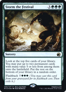 Storm the Festival (PRE-200S) [Innistrad: Midnight Hunt Promos] Foil