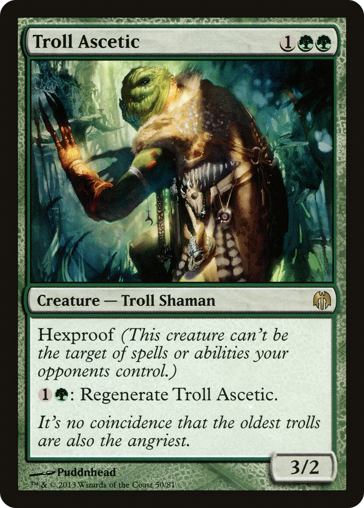 Troll Ascetic (DDL-050) [Duel Decks: Heroes vs. Monsters]
