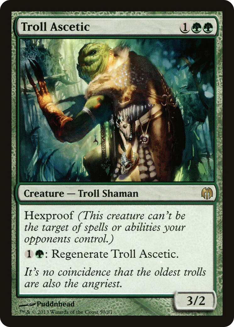 Troll Ascetic (DDL-050) [Duel Decks: Heroes vs. Monsters]