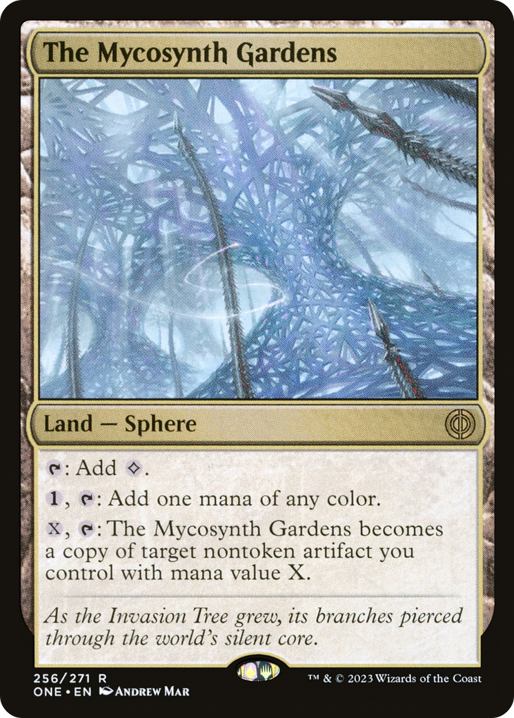 The Mycosynth Gardens (ONE-256) [Phyrexia: All Will Be One]