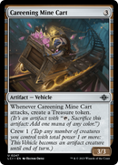 Careening Mine Cart (LCI-247) [The Lost Caverns of Ixalan]: (vehicle) Foil