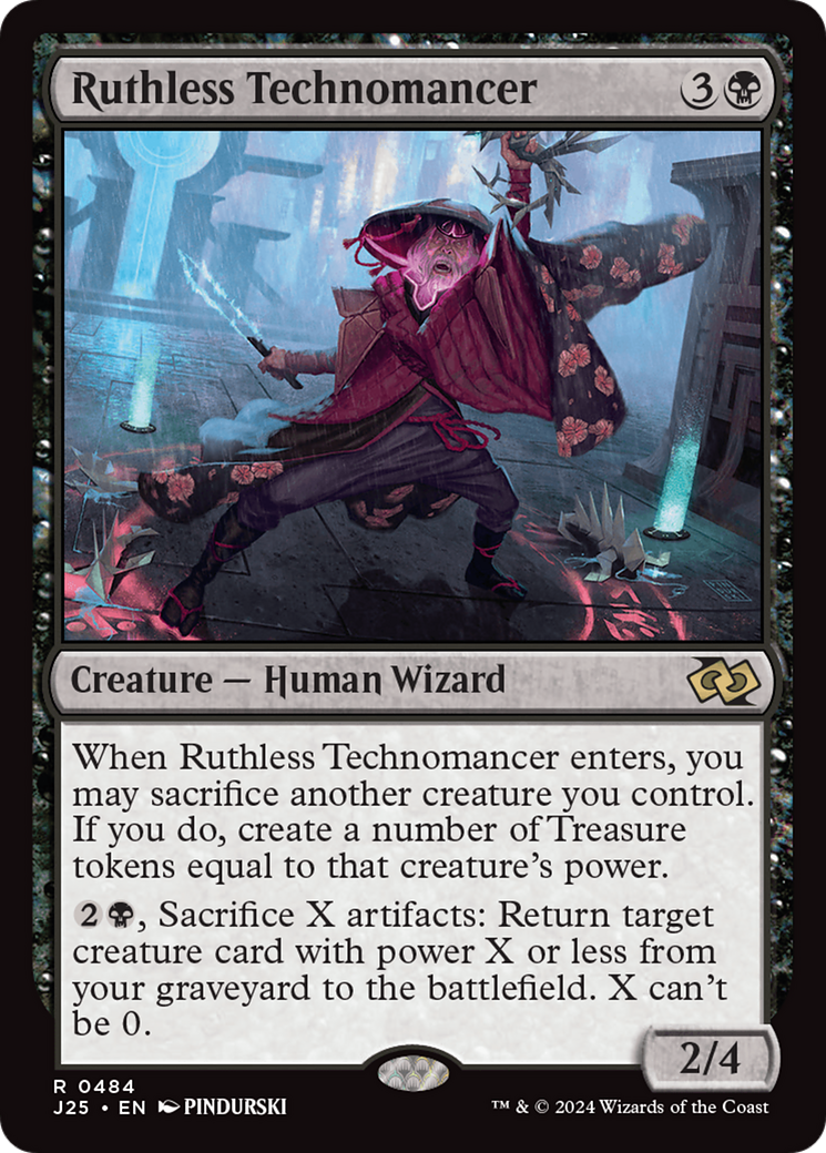 Ruthless Technomancer (J25-484) [Foundations Jumpstart]