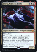 Olivia, Crimson Bride (PRE-245) [Innistrad: Crimson Vow Promos] Foil
