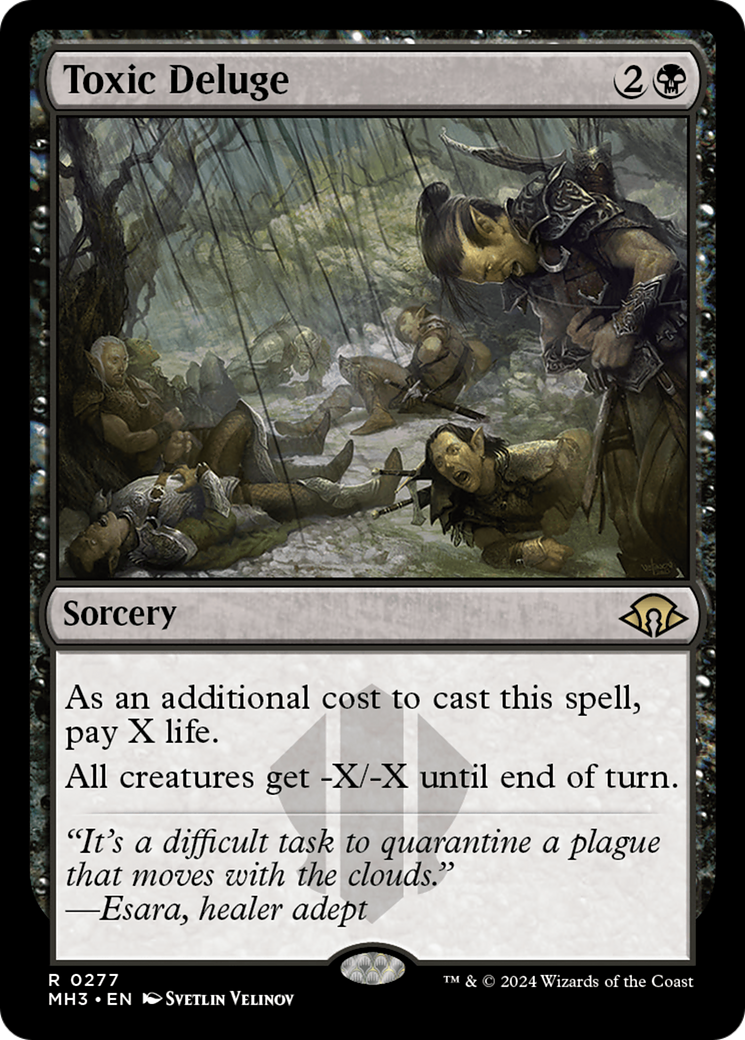 Toxic Deluge (MH3-277) [Modern Horizons 3] Foil