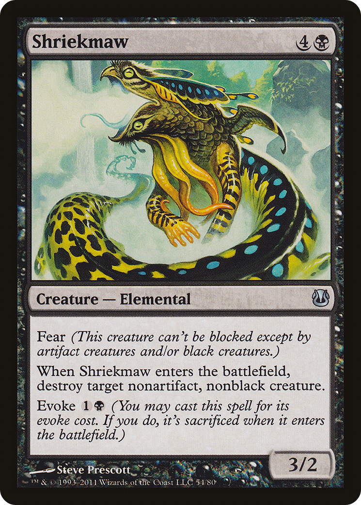Shriekmaw (DDH-054) [Duel Decks: Ajani vs. Nicol Bolas]
