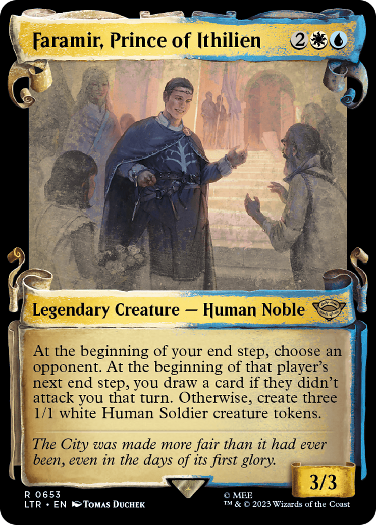 Faramir, Prince of Ithilien (LTR-653) [The Lord of the Rings: Tales of Middle-earth]: (Showcase)