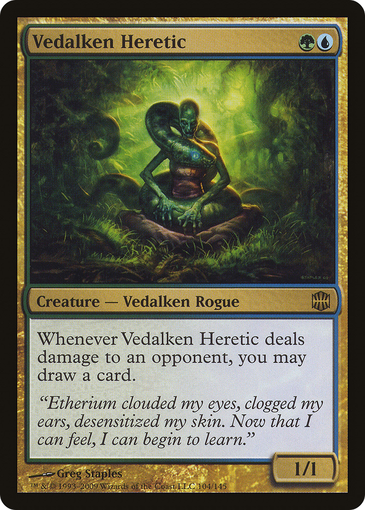 Vedalken Heretic (ARB-104) [Alara Reborn]