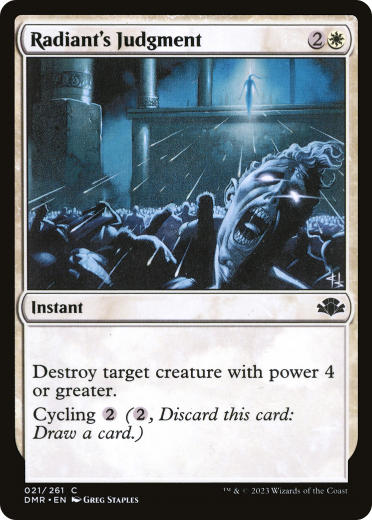 Radiant's Judgment (DMR-021) [Dominaria Remastered]