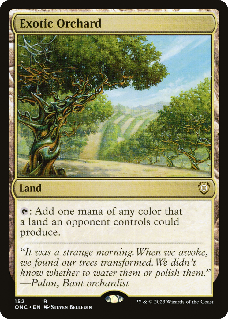 Exotic Orchard (ONC-152) [Phyrexia: All Will Be One Commander]