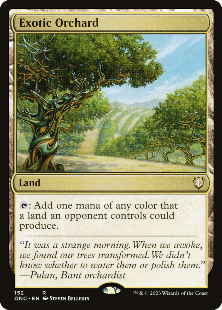 Exotic Orchard (ONC-152) [Phyrexia: All Will Be One Commander]