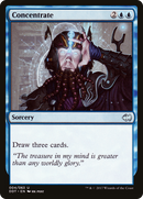 Concentrate (DDT-004) [Duel Decks: Merfolk vs. Goblins]