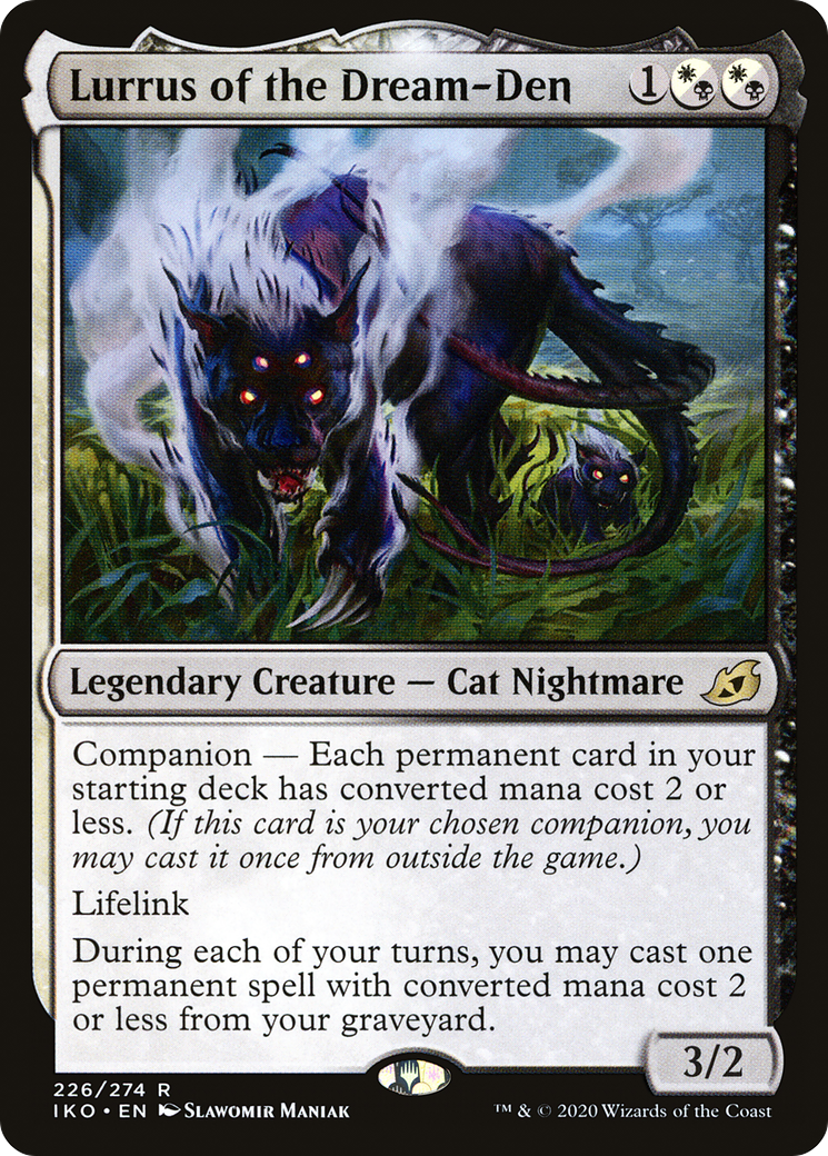 Lurrus of the Dream-Den (IKO-226) [Ikoria: Lair of Behemoths]: (companion)