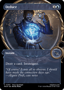 Deduce (MKM-293) [Murders at Karlov Manor]: (Showcase) Foil
