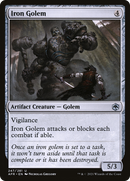 Iron Golem (AFR-247) [Adventures in the Forgotten Realms] Foil