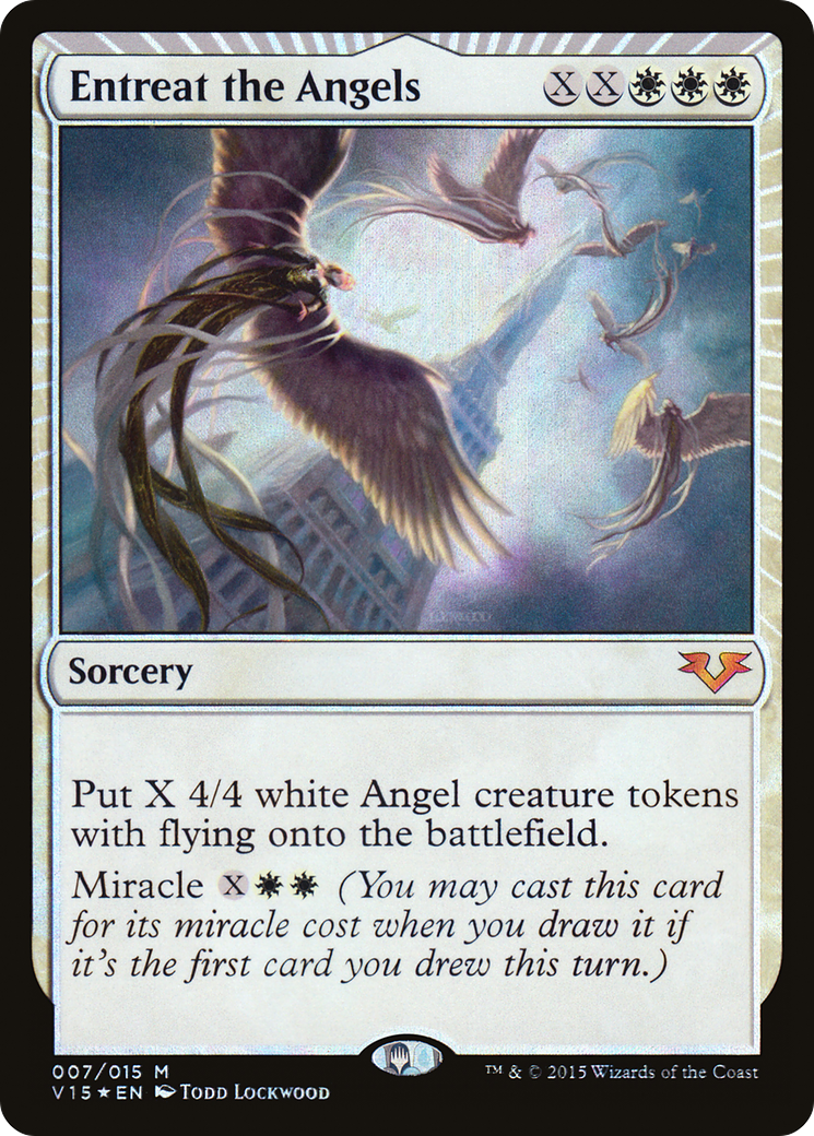 Entreat the Angels (V15-007) [From the Vault: Angels] Foil