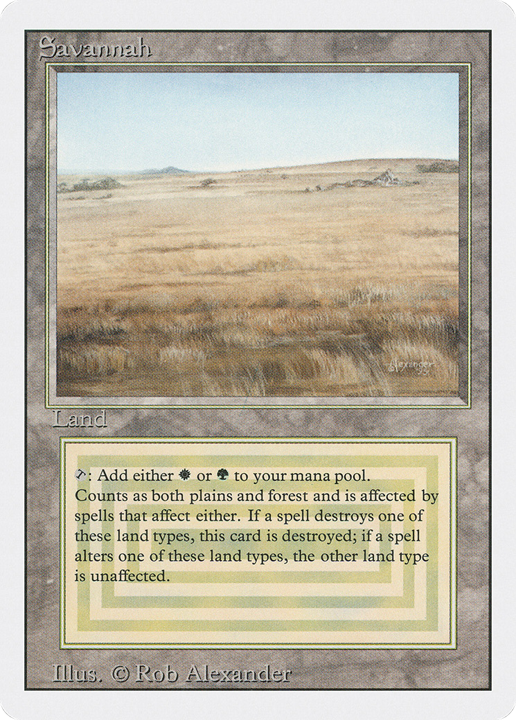 Savannah (3ED-285) [Revised Edition]