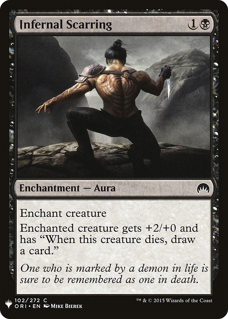 Infernal Scarring (LIST-ORI-102) [The List]